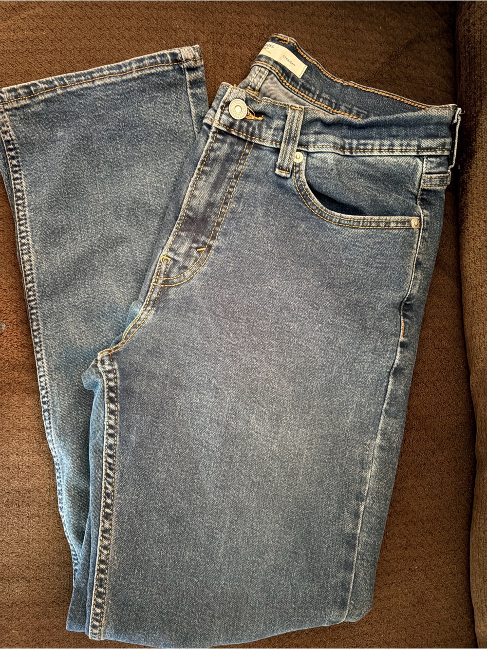 Levi's Straight Fit Light Blue Men's Jeans